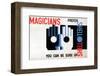 Magicians Prefer Shell-null-Framed Art Print