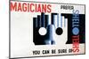 Magicians Prefer Shell-null-Mounted Art Print