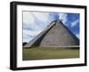 Magicians Pyramid at the Mayan Site of Uxmal, UNESCO World Heritage Site, Uxmal, Yucatan, Mexico-Robert Harding-Framed Photographic Print