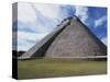 Magicians Pyramid at the Mayan Site of Uxmal, UNESCO World Heritage Site, Uxmal, Yucatan, Mexico-Robert Harding-Stretched Canvas