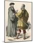 Magistrate and Knight C16-null-Mounted Art Print