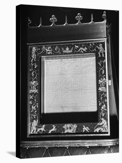 Magna Carta-David Scherman-Stretched Canvas