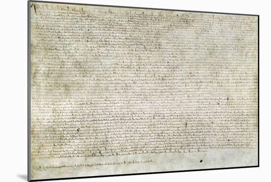 Magna Carta-null-Mounted Premium Giclee Print