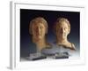 Magna Graecia : Female Bust and Male Bust-null-Framed Photographic Print