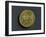 Magnentius Gold Medallion Depicting Emperor Receiving Homage from Republic Bowed before Him-null-Framed Giclee Print