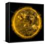 Magnetic Field Lines on the Sun-Stocktrek Images-Framed Stretched Canvas