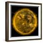 Magnetic Field Lines on the Sun-Stocktrek Images-Framed Photographic Print