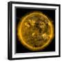 Magnetic Field Lines on the Sun-Stocktrek Images-Framed Photographic Print