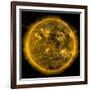 Magnetic Field Lines on the Sun-Stocktrek Images-Framed Photographic Print