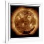 Magnetic Field Lines on the Sun-Stocktrek Images-Framed Photographic Print