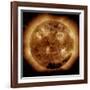 Magnetic Field Lines on the Sun-Stocktrek Images-Framed Photographic Print