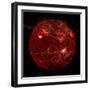 Magnetic Field Lines on the Sun-Stocktrek Images-Framed Photographic Print