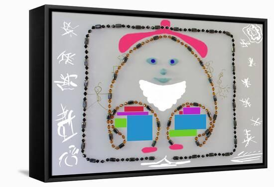 Magnetic Necklace-Charles Bowman-Framed Stretched Canvas