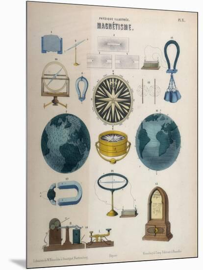 Magnetism, C1850-null-Mounted Giclee Print