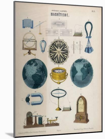 Magnetism, C1850-null-Mounted Giclee Print