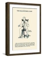 Magnetized Cane-null-Framed Art Print