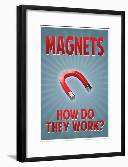 Magnets How Do They Work-null-Framed Poster