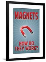 Magnets How Do They Work-null-Framed Poster