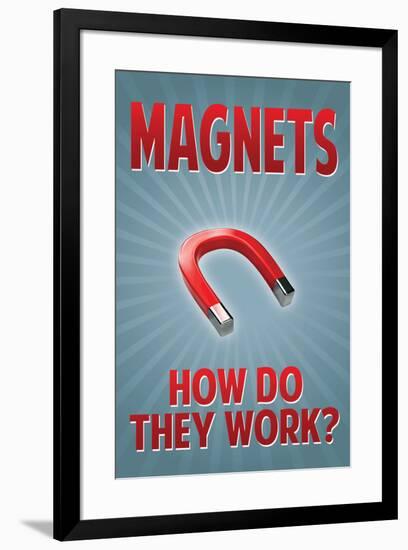 Magnets How Do They Work-null-Framed Poster