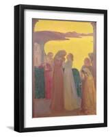 Magnificat, 1909-Maurice Denis-Framed Giclee Print