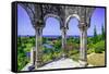 Magnificent grounds of the Taman Ujung, once the home of a King-Greg Johnston-Framed Stretched Canvas