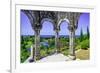 Magnificent grounds of the Taman Ujung, once the home of a King-Greg Johnston-Framed Photographic Print