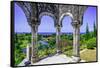 Magnificent grounds of the Taman Ujung, once the home of a King-Greg Johnston-Framed Stretched Canvas