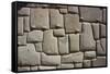 Magnificent Inca Wall, Cuzco, UNESCO World Heritage Site, Peru, South America-Peter Groenendijk-Framed Stretched Canvas