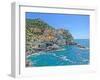 Magnificent Manarola Cinque Terre Via dell Amore-Markus Bleichner-Framed Art Print