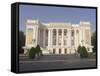 Magnificent Opera, Dushanbe, Tajikistan, Central Asia-Michael Runkel-Framed Stretched Canvas