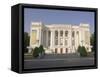 Magnificent Opera, Dushanbe, Tajikistan, Central Asia-Michael Runkel-Framed Stretched Canvas