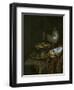 Magnificent Still Life With Holbein Bowl, Nautilus And Glass Cup And Fruit Bowl, 1678-Willem Kalf-Framed Premium Giclee Print