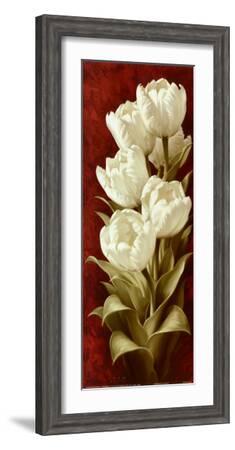 natural inspired I stretcher-image screen tulips pink flowers Igor levashov 