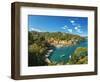 Magnificent View of Portofino, the Village and the Marina. Liguria, Italy-StevanZZ-Framed Photographic Print