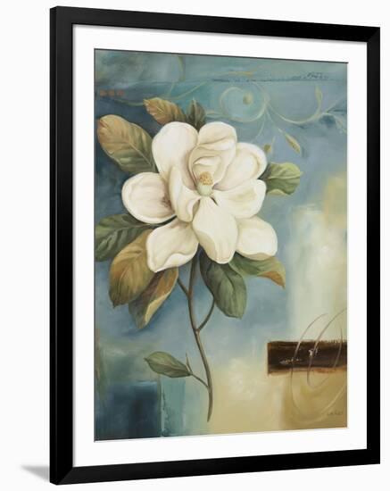 Magnolia Abstract I-Lisa Audit-Framed Giclee Print