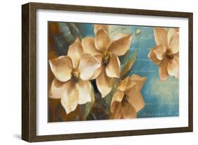 Magnolia Aglow II-Lanie Loreth-Framed Art Print