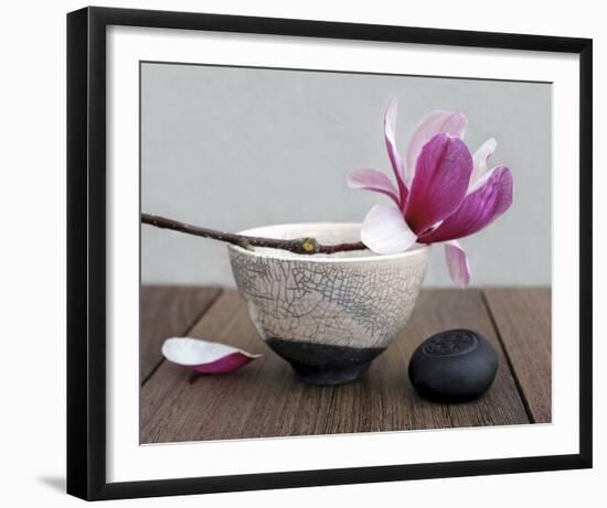 Magnolia and Bowl-Amelie Vuillon-Framed Art Print