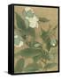 Magnolia and Praying Mantis-null-Framed Stretched Canvas