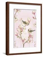 Magnolia Birds-Janneke Brinkman-Salentijn-Framed Giclee Print