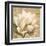 Magnolia Blossom on Script-Albena Hristova-Framed Art Print