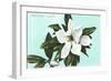 Magnolia Blossom-null-Framed Art Print