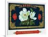 Magnolia Brand Cigar Box Label-Lantern Press-Framed Art Print