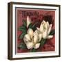 Magnolia Brand - Riverside, California - Citrus Crate Label-Lantern Press-Framed Art Print
