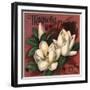 Magnolia Brand - Riverside, California - Citrus Crate Label-Lantern Press-Framed Art Print