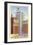 Magnolia Building, Dallas, Texas-null-Framed Art Print