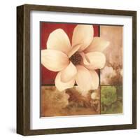 Magnolia Collage-TC Chiu-Framed Art Print