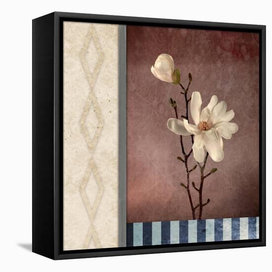 Magnolia Diamond 2-LightBoxJournal-Framed Stretched Canvas