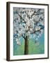 Magnolia in Bloom 1-J Charles-Framed Art Print