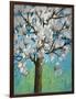 Magnolia in Bloom 1-J Charles-Framed Art Print