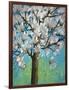 Magnolia in Bloom 1-J Charles-Framed Art Print